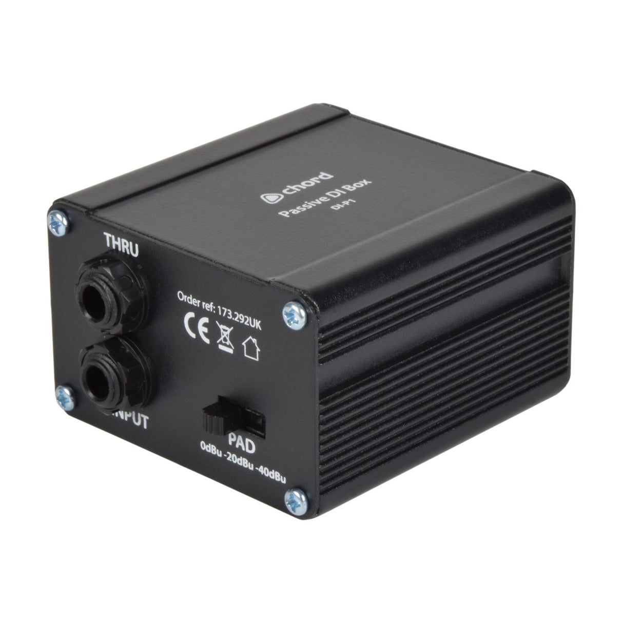 Chord DI-P1 Passive DI Box with 3 Pad Settings