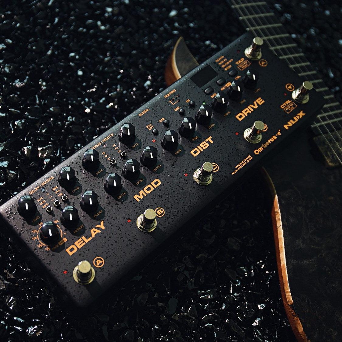 NU-X NME-3 Cerberus Multi-Effect Guitar Pedal