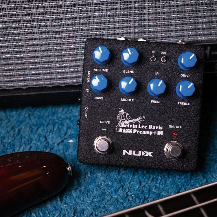 NU-X NBP-5 MLD Bass Preamp & DI Pedal