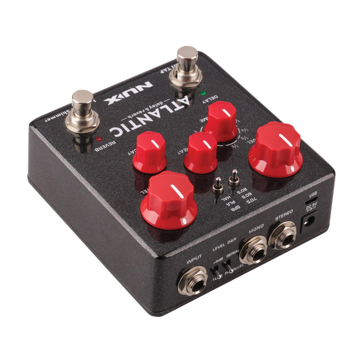 NU-X NDR-5 Atlantic Delay & Reverb Guitar Pedal