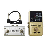 NU-X Loop Core Deluxe 24-bit Looper Pedal Bundle