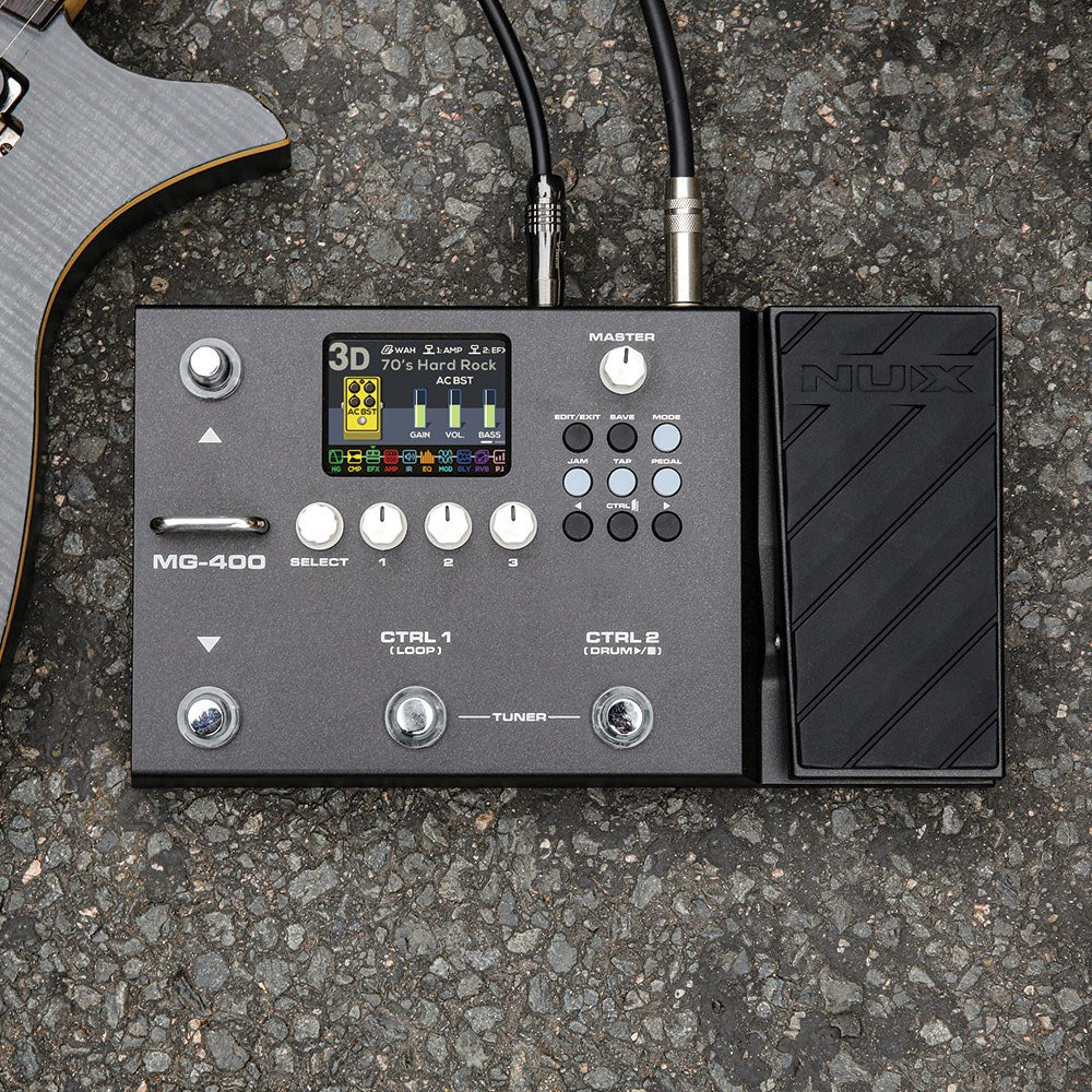 NU-X MG-400 Dual-Processor Multi-FX Guitar Pedal