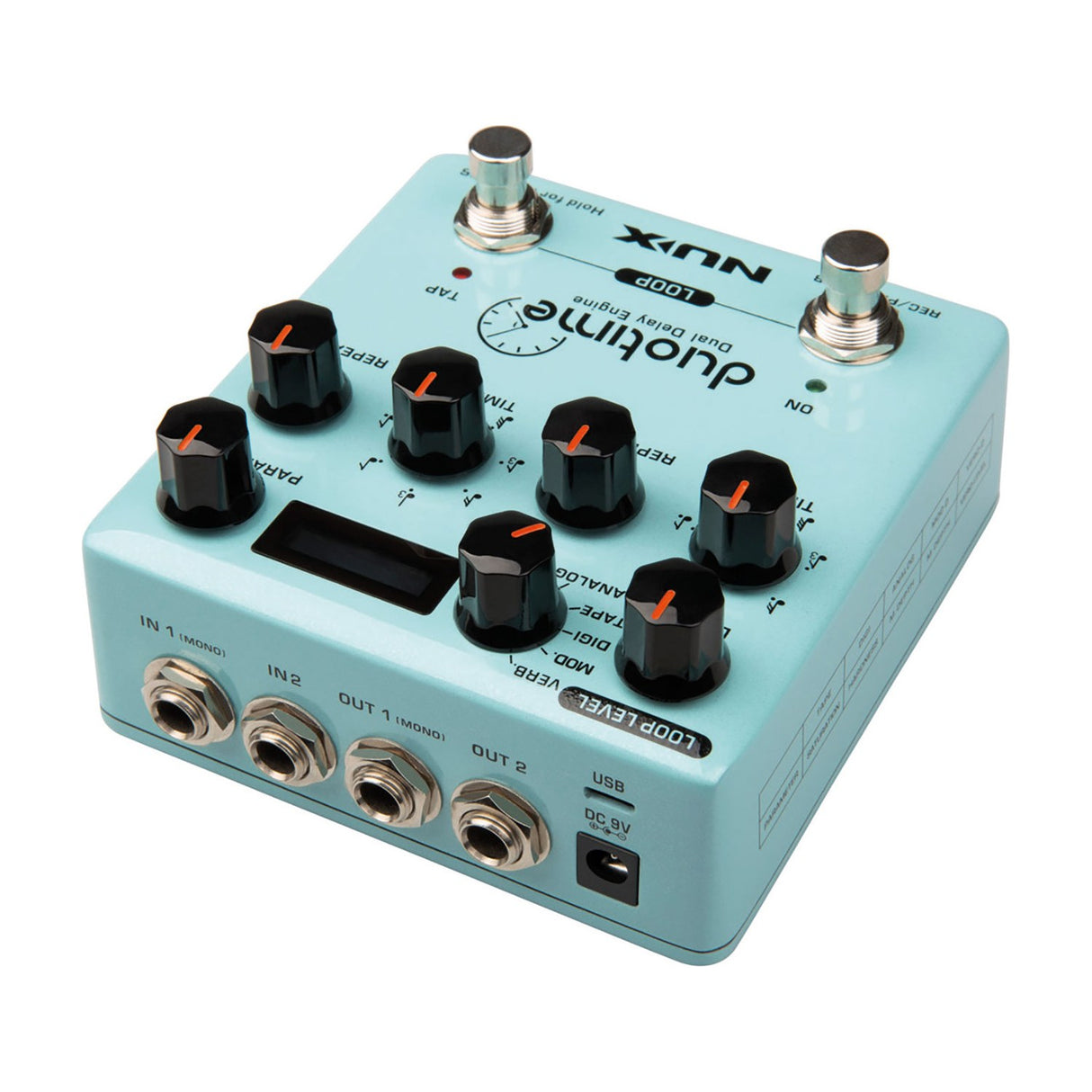NU-X NDD-6 Duo Time Dual Engine Delay Pedal