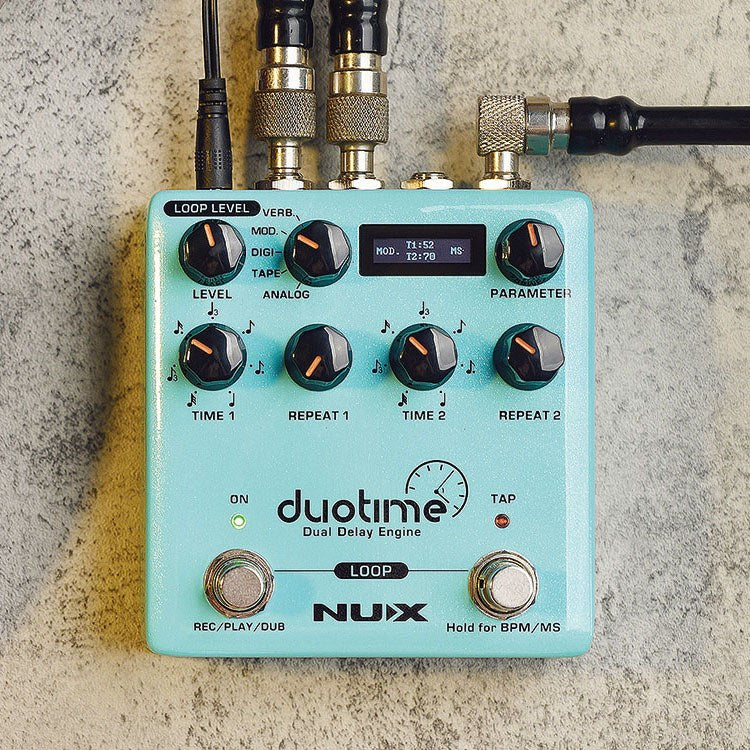 NU-X NDD-6 Duo Time Dual Engine Delay Pedal