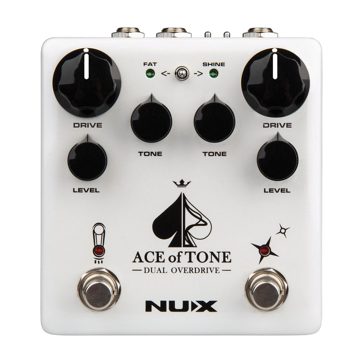 NU-X NDO-5 Ace of Tone Dual Stacked Overdrive Pedal