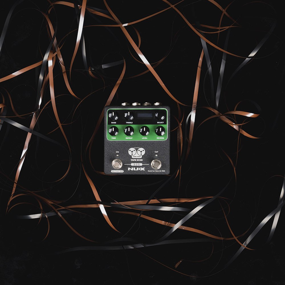 NU-X NDD-7 Tape Echo & Spring Reverb Pedal