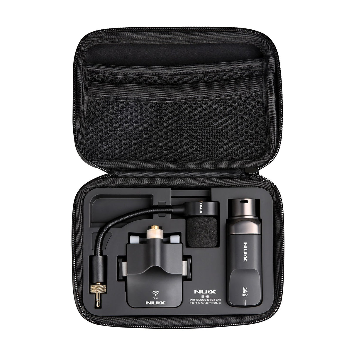 NU-X B-6 Wireless Saxophone Microphone System 2.4GHz