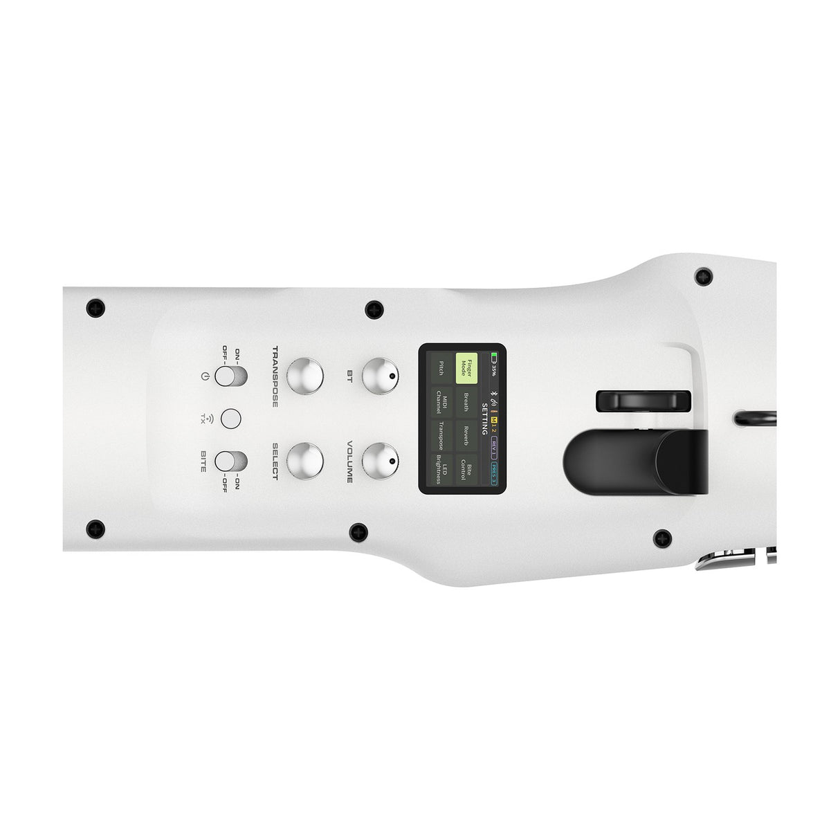 NU-X NES-1 Wireless Digital Wind Instrument, White