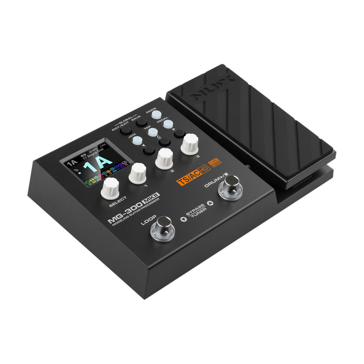 NU-X MG-300 mkII Guitar Multi-FX Pedal with Looper