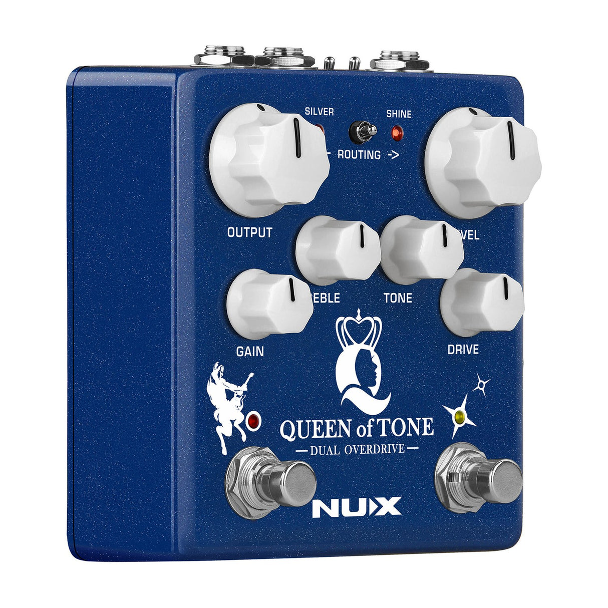 NU-X NDO-6 Queen of Tone Dual Stacked Overdrive Pedal