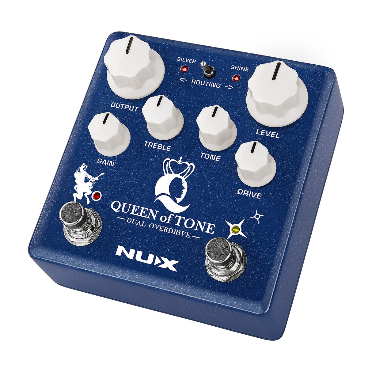 NU-X NDO-6 Queen of Tone Dual Stacked Overdrive Pedal
