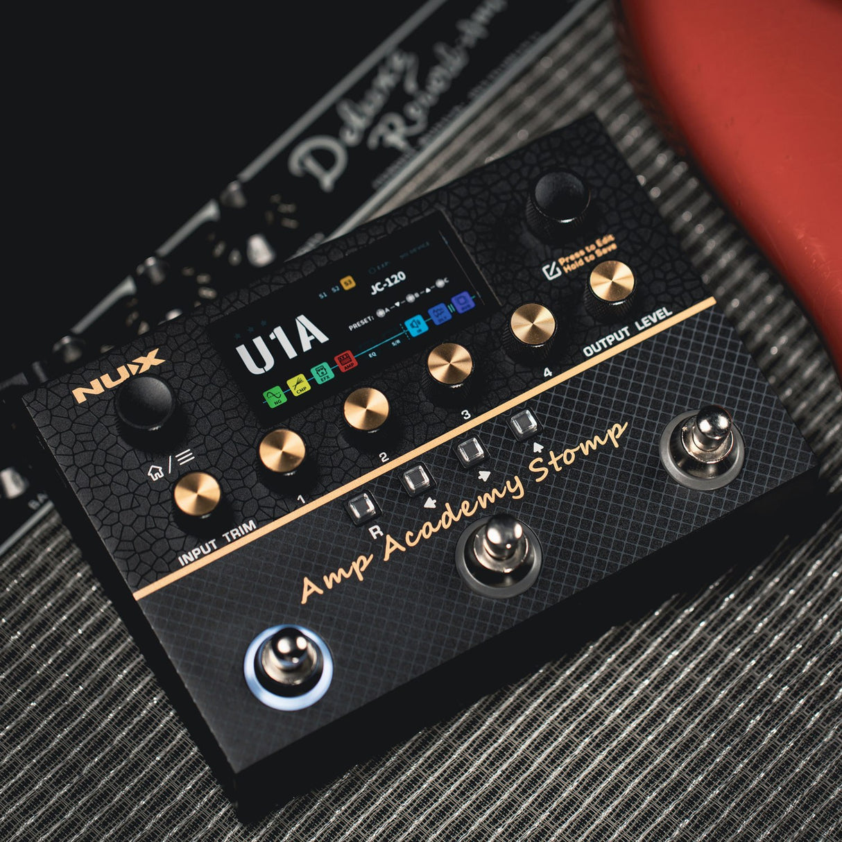 NU-X Amp Academy Stomp Amp Modeller Pedal