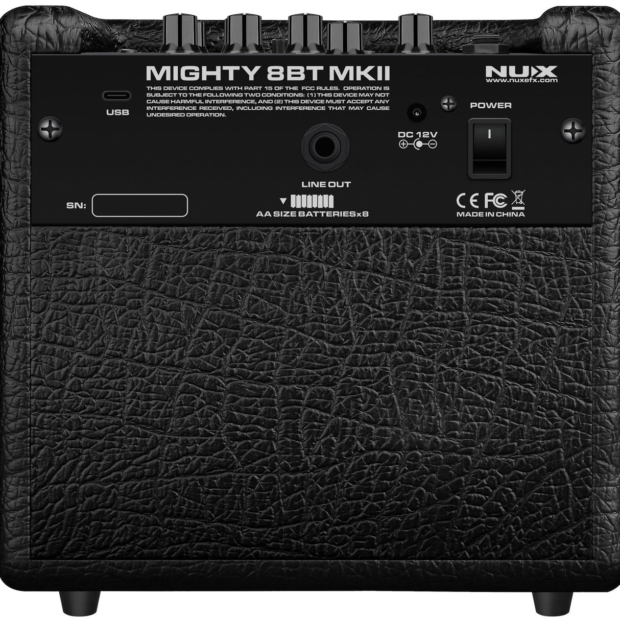 NU-X Mighty 8BT mkII Bluetooth Guitar Amp