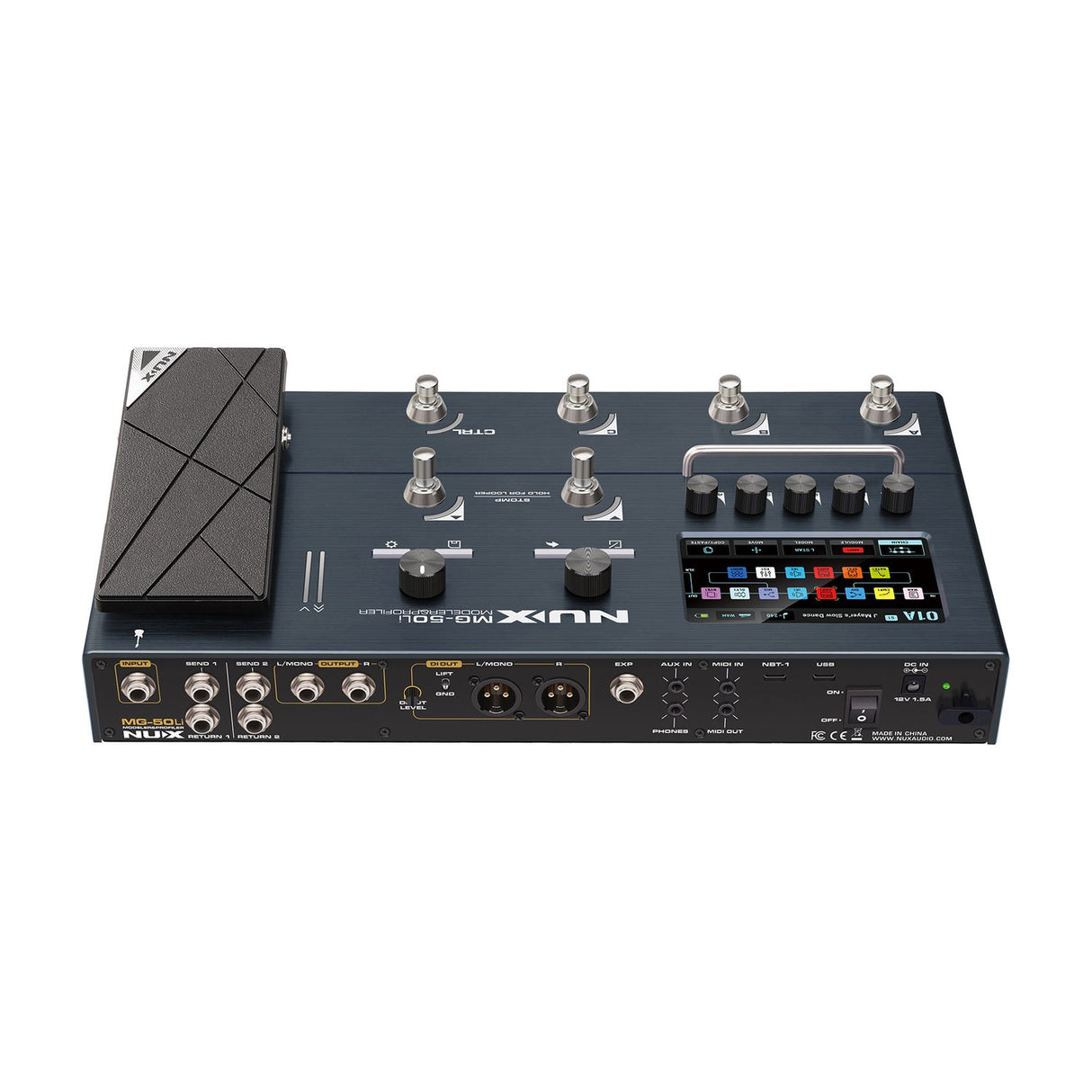 NU-X MG-50li Guitar Multi-FX Modeler & Profiler Pedal