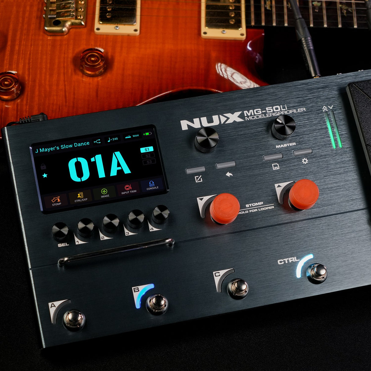 NU-X MG-50li Guitar Multi-FX Modeler & Profiler Pedal