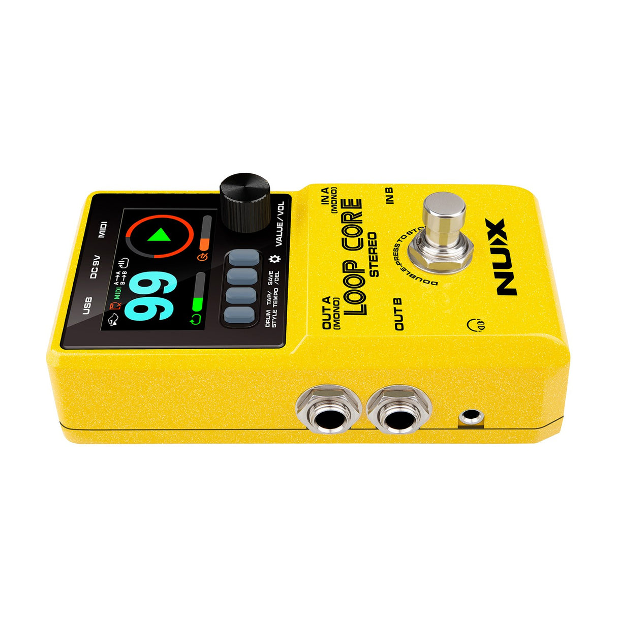 NU-X Loop Core Stereo Looper Pedal with Drum Machine