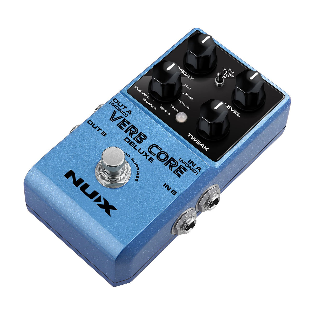 NU-X Verb Core Deluxe Stereo Reverb Pedal