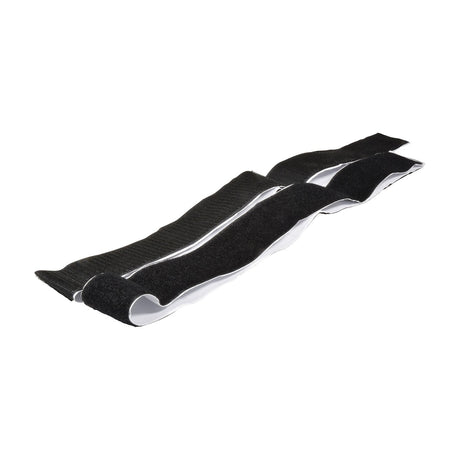 Chord PB-505 mini pedal board self-adhesive hook and loop Velcro strips in black, shown coiled on a plain white background.