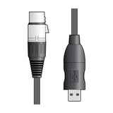 Citronic XLRF-USB2 XLR to USB Converter Lead