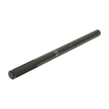 QTX SG350 long shotgun microphone in matte black with mesh capsule, three-way switch and XLR end, shown diagonally on a white background.