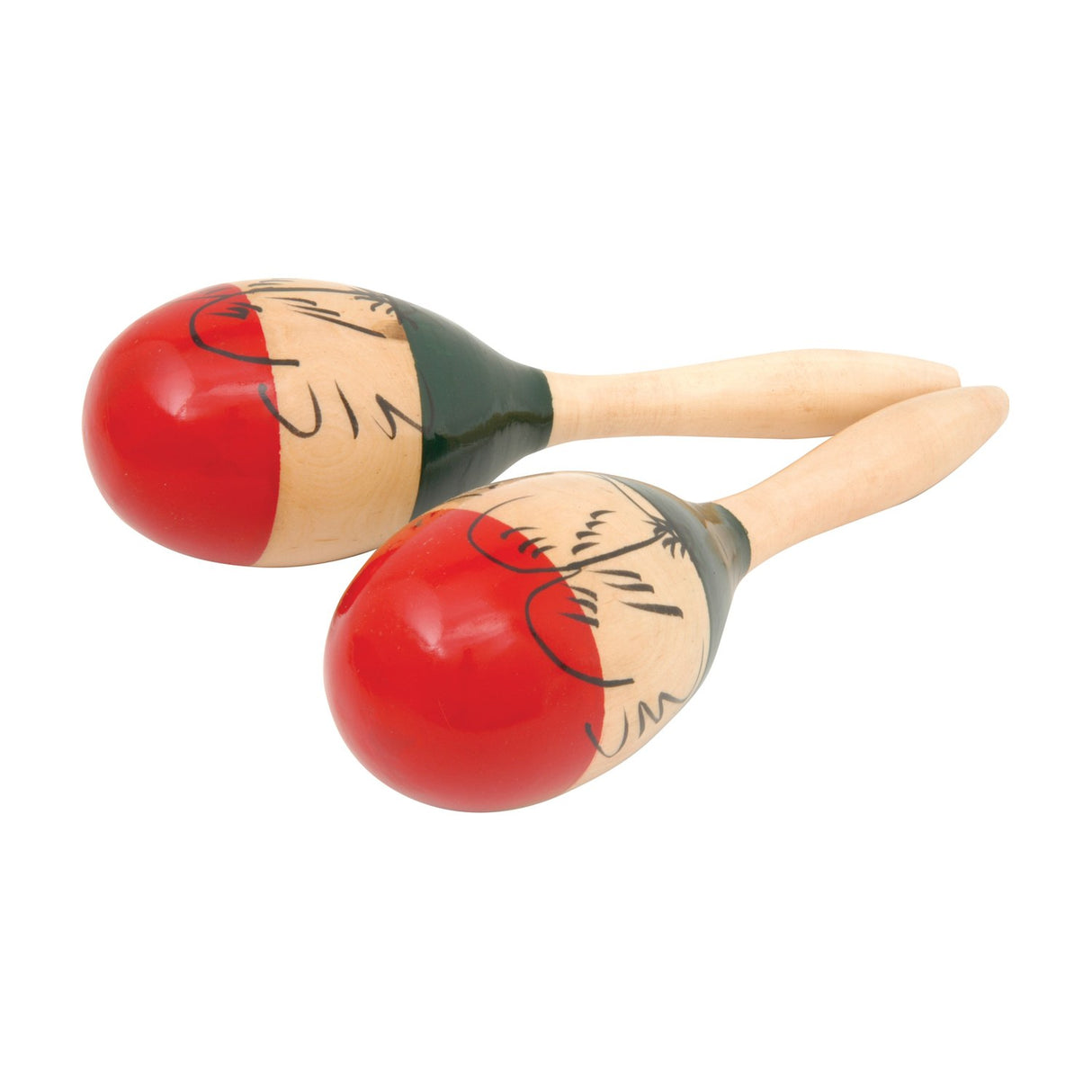 Chord MARACAS10 Painted Wood Maracas Pair