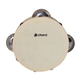 Chord TAMB04H Headed Tambourine 10cm (4") Wooden Ring