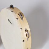 Chord TAMB10H Headed Tambourine 25cm Wooden Ring