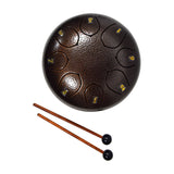 Chord TD6-BZ 6-inch 8-note Steel Tongue Drum, Bronze