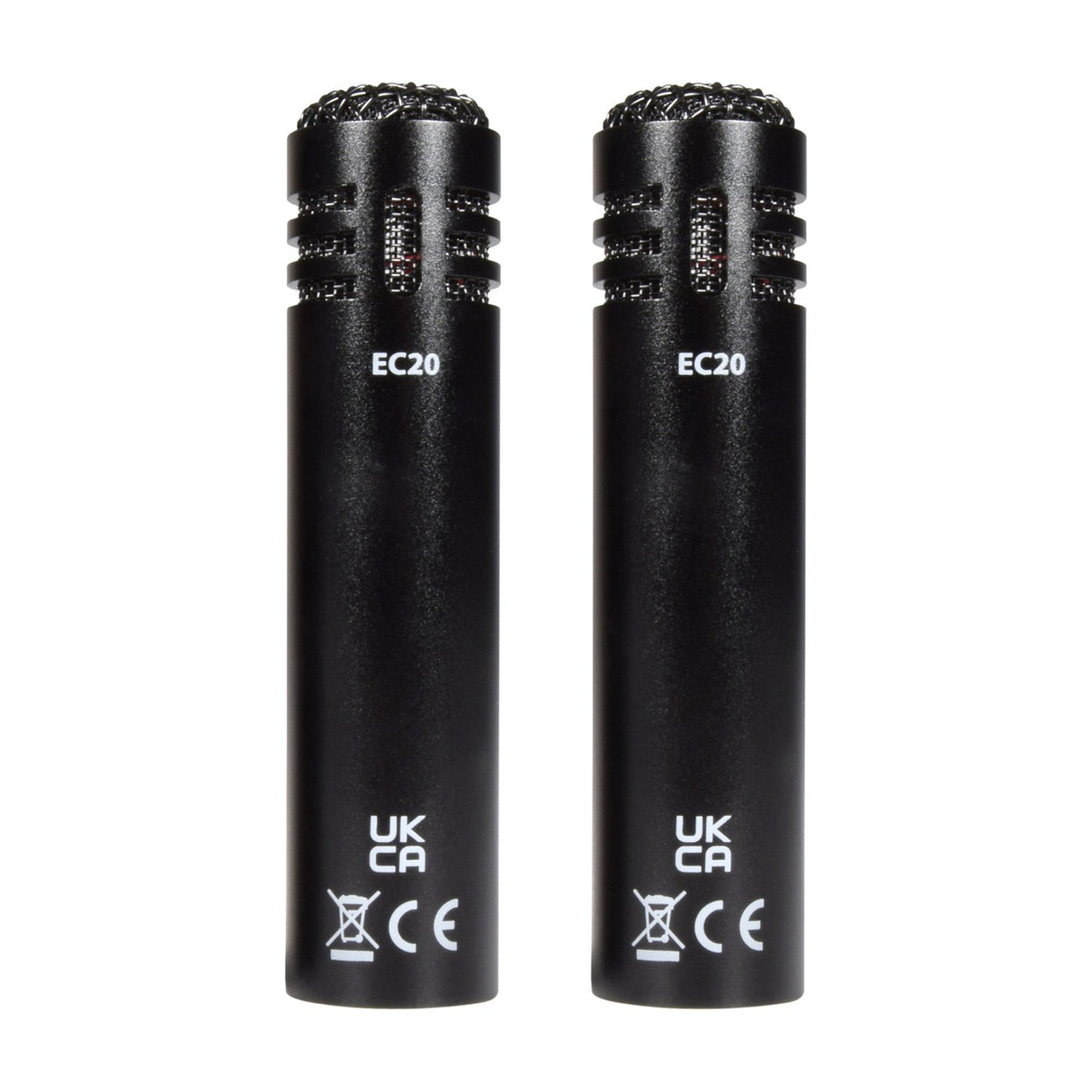 Citronic EC20 Cardioid Condenser Microphones - Stereo Pair