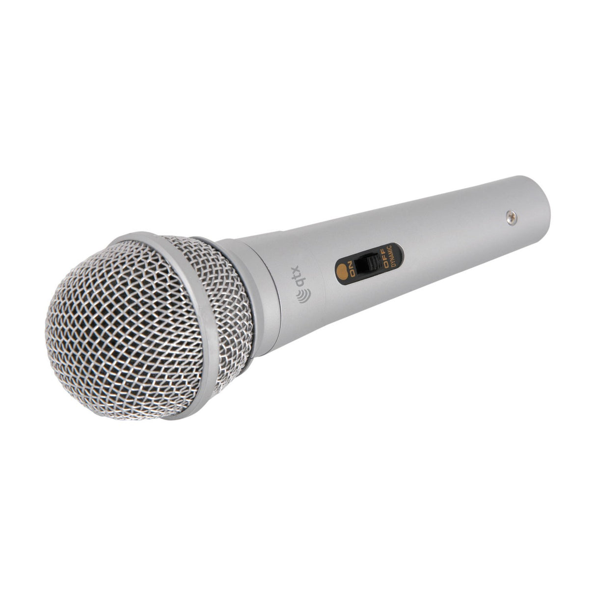 QTX DM11S Unidirectional Dynamic Microphone - Silver
