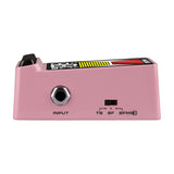NU-X NTU-3 Flow Tune Mini Pedal Tuner in Pink