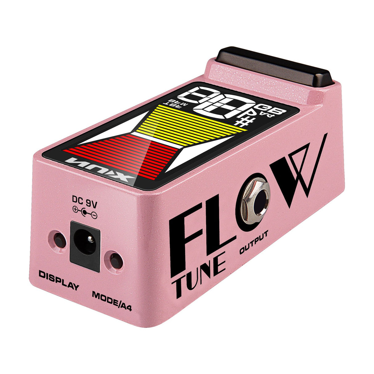 NU-X NTU-3 Flow Tune Mini Pedal Tuner in Pink