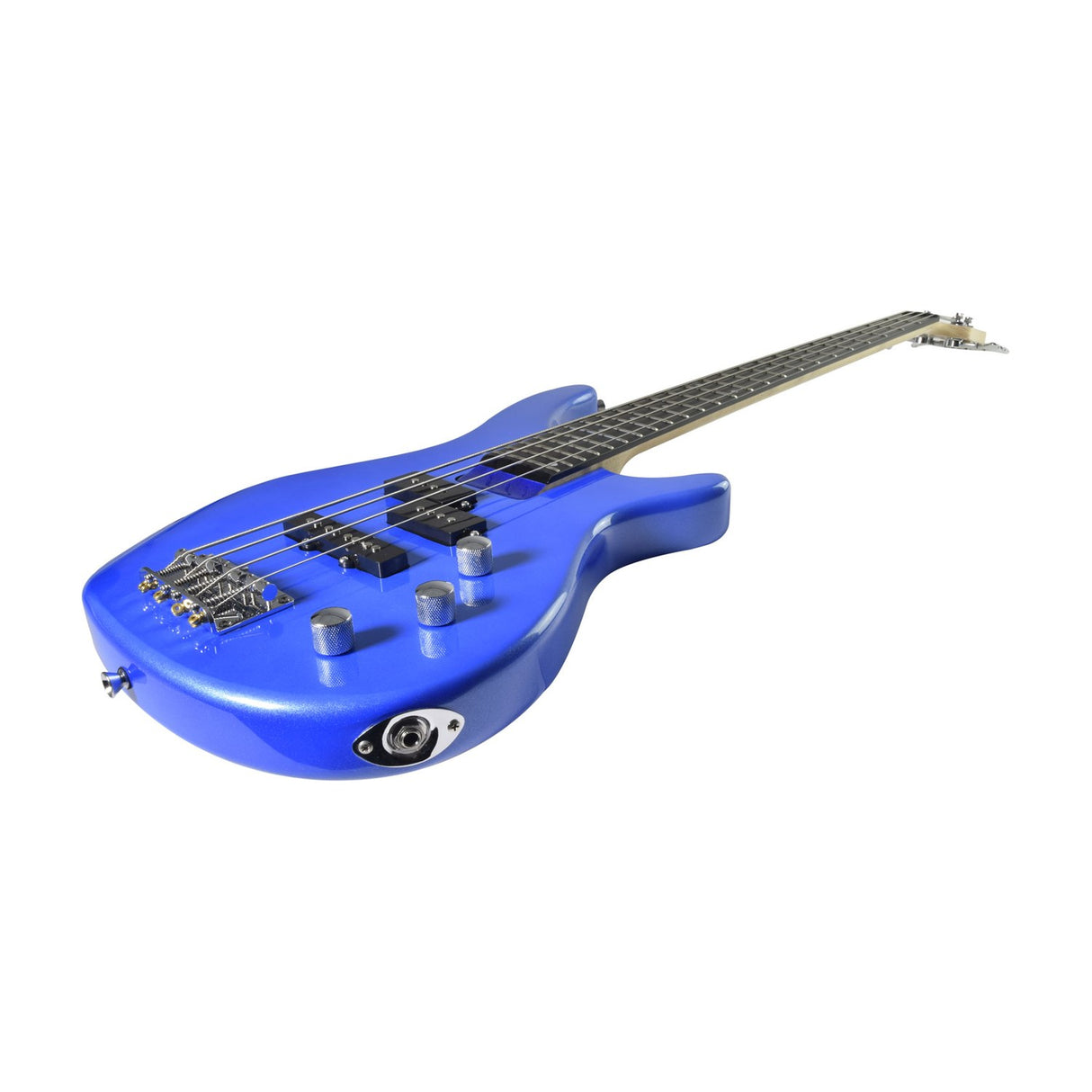 Chord CCB90 Metallic Blue Electric Bass Guitar