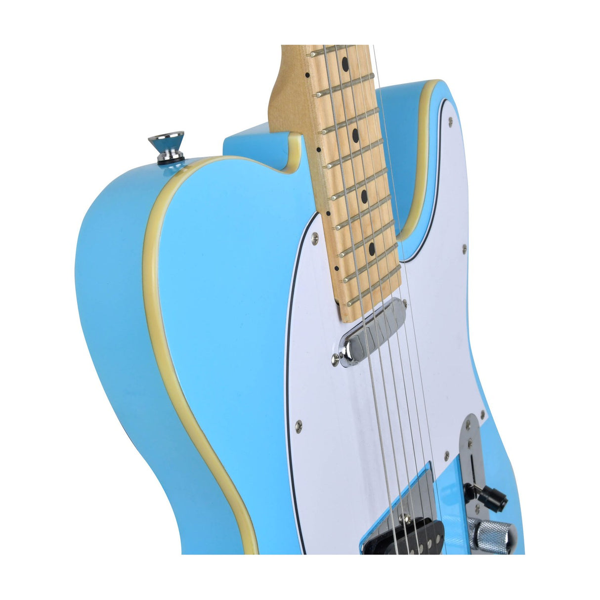 Chord CAL62M Surf Blue Single-Cutaway Electric Guitar