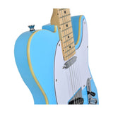 Chord CAL62M Surf Blue Single-Cutaway Electric Guitar
