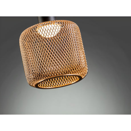 Sincro LED Pendant Light 5W 3000K - Matte Black/Rose Gold