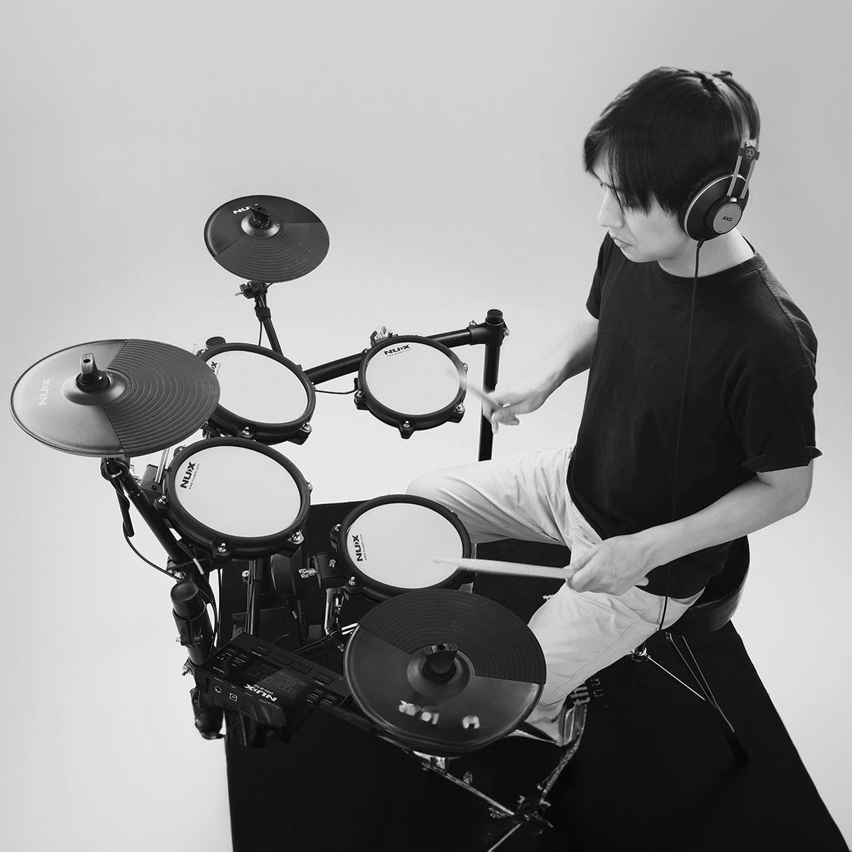 NU-X DM-210 Mesh-Pad Digital Drum Kit