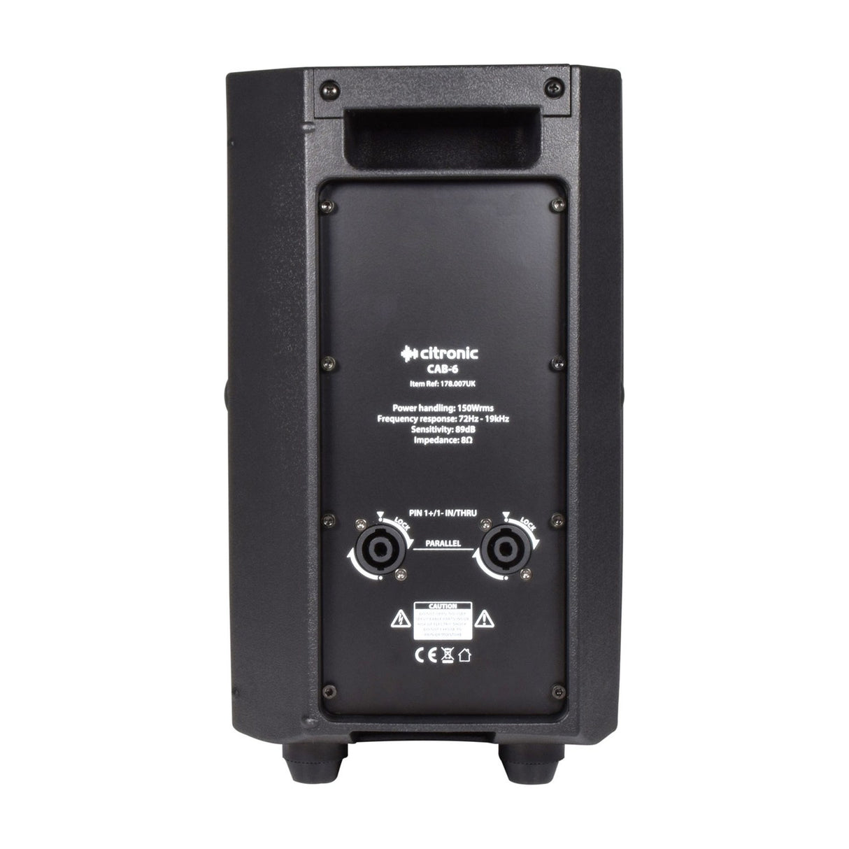Citronic CAB-6 150Wrms Passive PA Speaker Cabinet