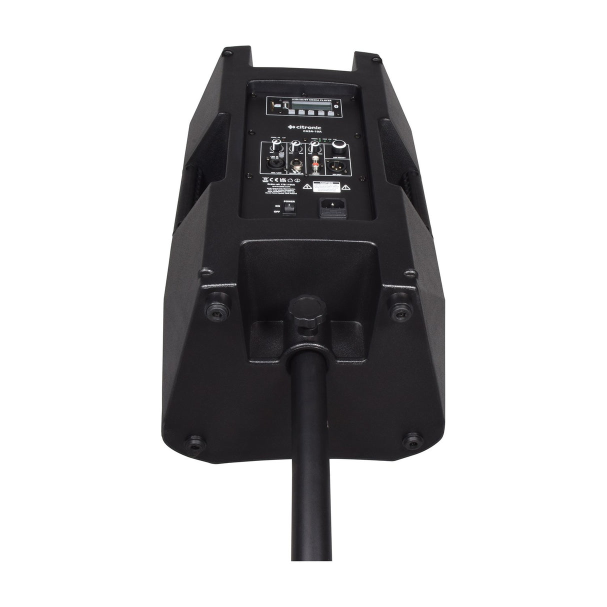 Citronic CASA-10A Active 10" PA Speaker with DSP & Bluetooth