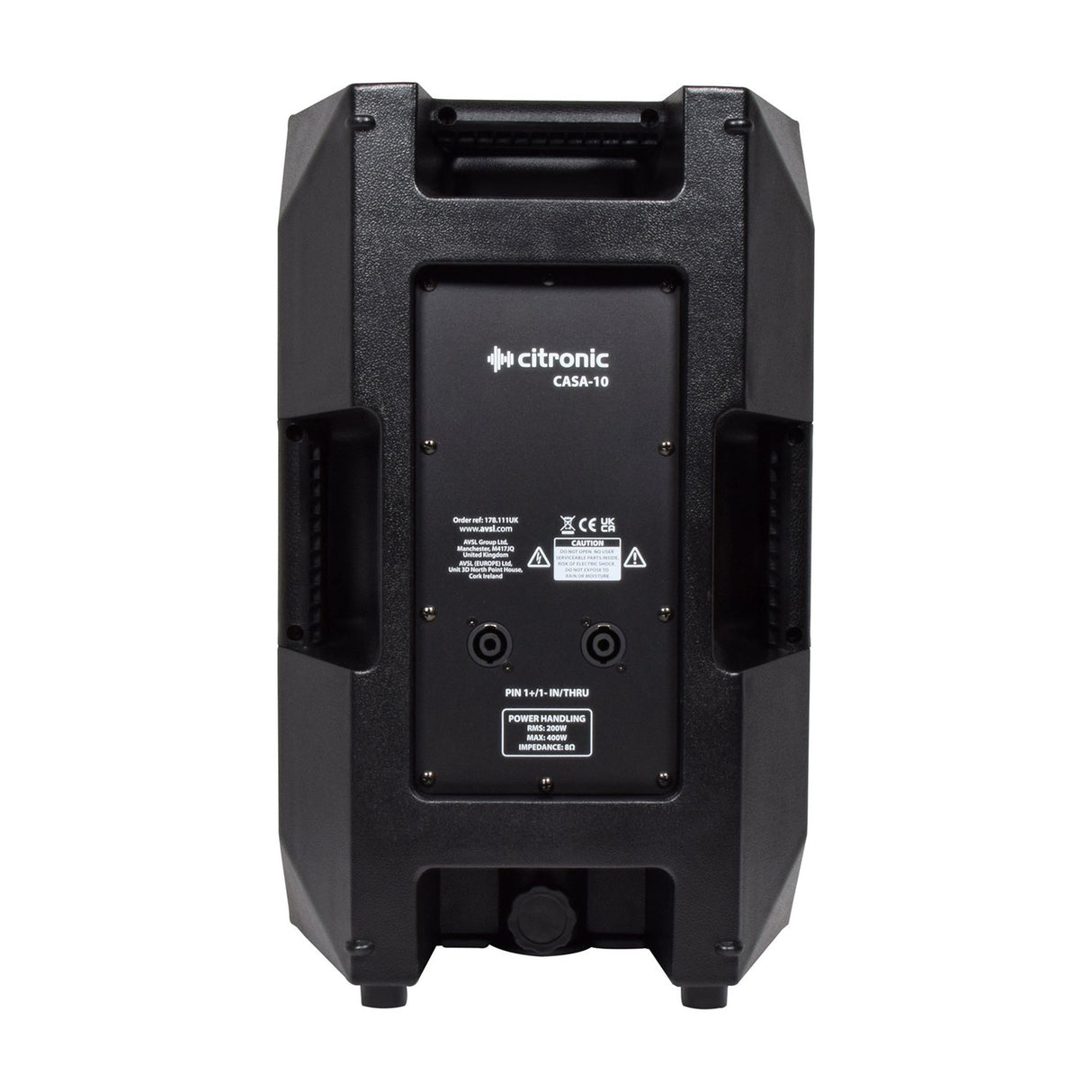Citronic CASA-10 Passive 10" Full Range PA Cabinet