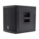 Citronic CASA-10BA active 300W subwoofer cabinet in black textured finish with steel mesh grille and side carry handle, shown on a white background.