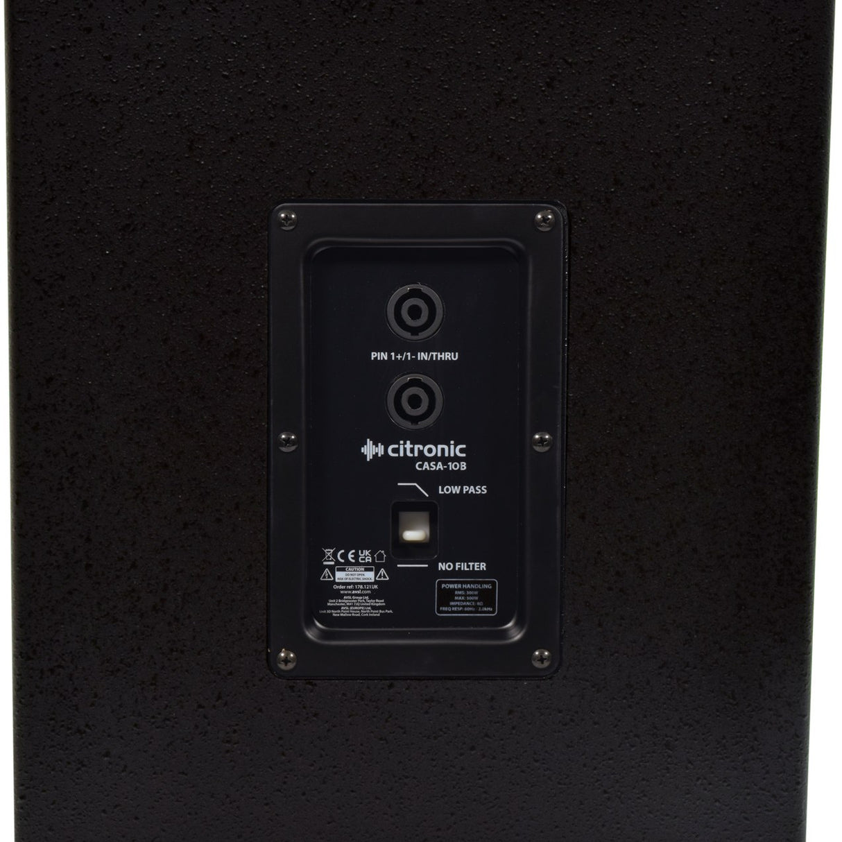 Citronic CASA-10B 300Wrms Passive Subwoofer Cabinet