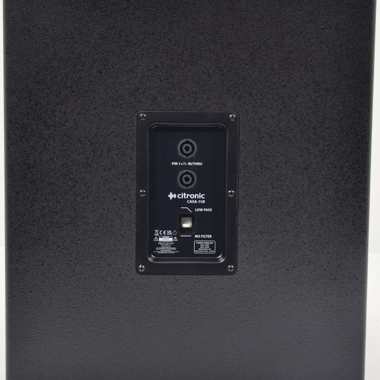 Citronic CASA-15B 15" Passive Subwoofer Cabinet
