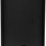 Citronic CS-1035B 10" passive installation speaker by AVSL in matt black with a perforated steel grille covering the front baffle.