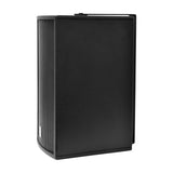 Citronic CS-1035B 10" passive installation speaker in matt black with steel grille and U-bracket mount, shown at an angle on a white background.