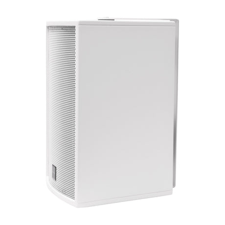 Citronic CS-1035W 10" passive installation PA speaker in white with steel mesh grille and texture-coated cabinet, shown on a plain background.
