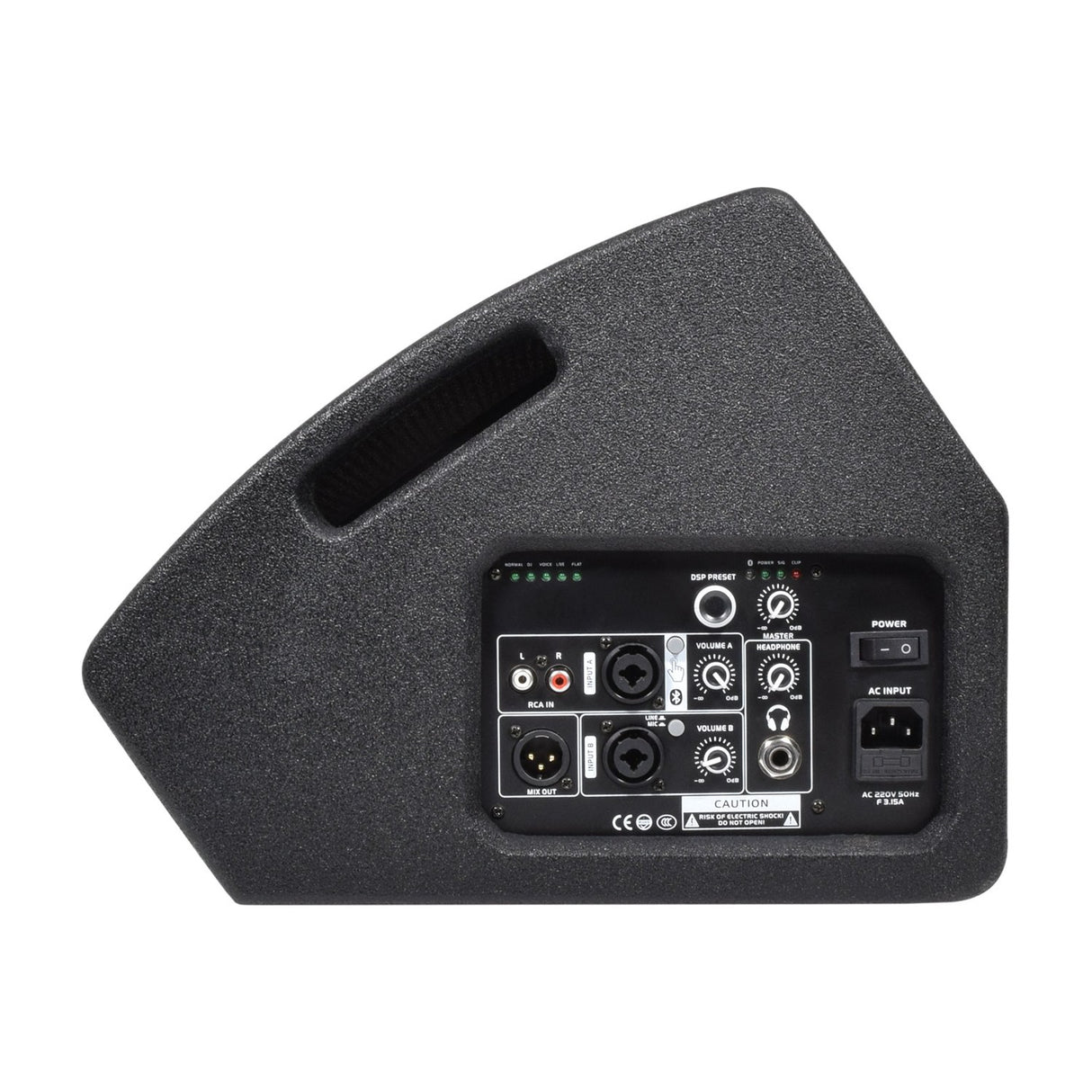 Citronic CM10A Active Bluetooth Wedge Monitor Speaker