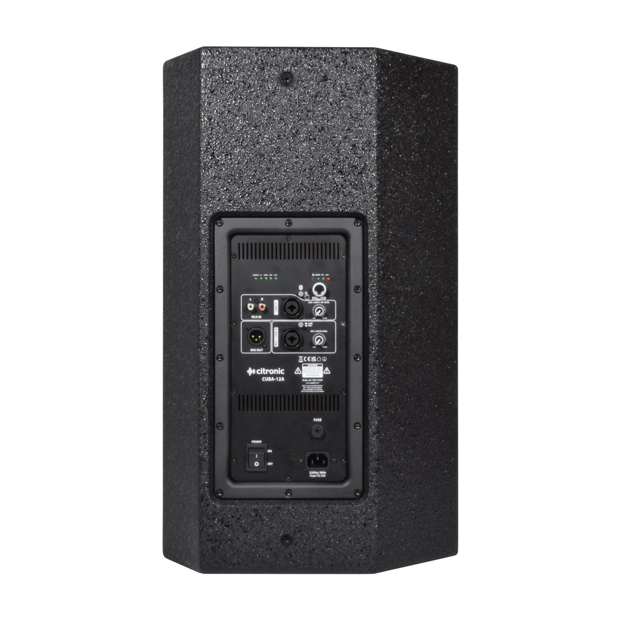 Citronic CUBA-12A Active PA Speaker 400W with DSP