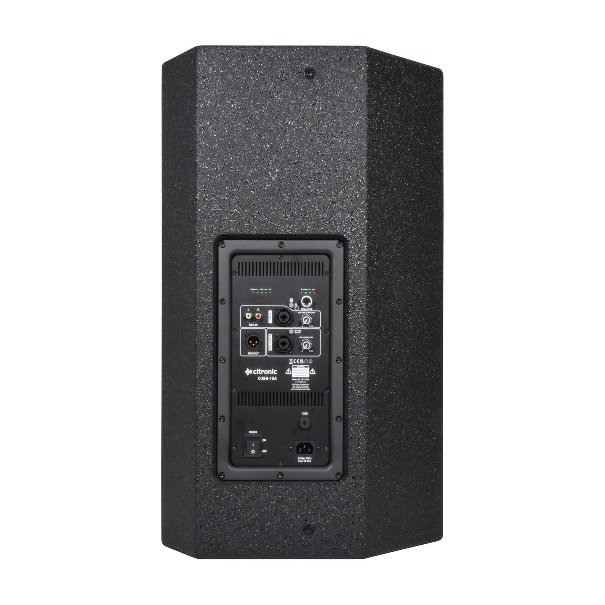 Citronic CUBA-15A Active PA Speaker 450W with DSP & Bluetooth