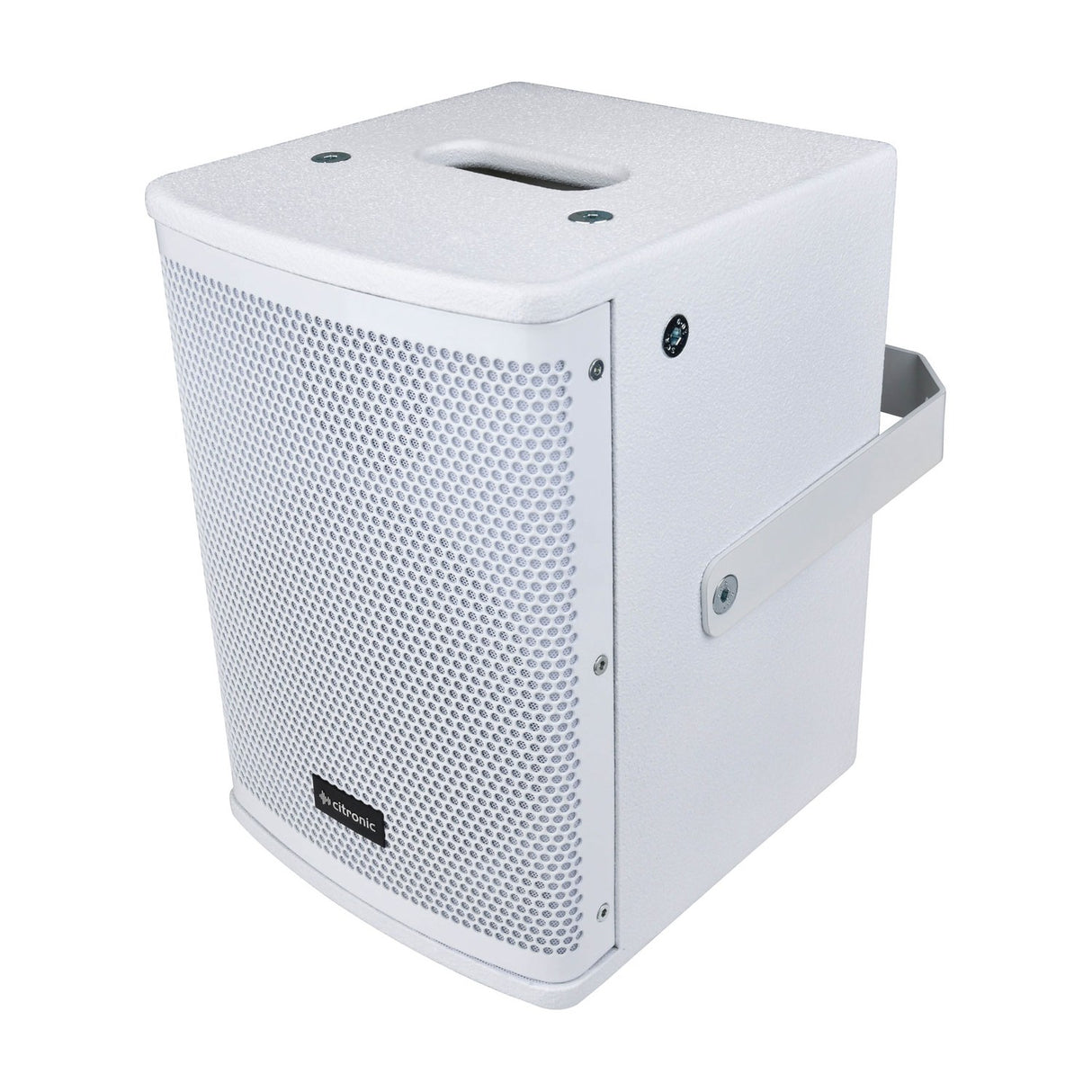 Citronic CUBA-6AW Active Full-Range PA Cabinet, White
